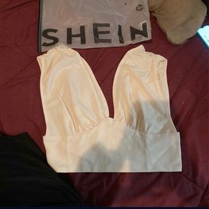 Nude Crop Top
